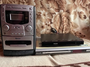 Vand 2 DVD-uri si Tevion microsistem