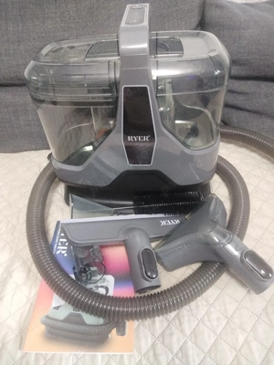 Aspirator profesional cu spalare Ryer Carpet Cleaner PLUS Injectie-Extractie, Curatator de pete text - imagine 3