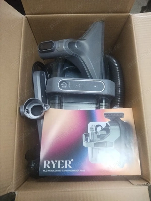 Aspirator profesional cu spalare Ryer Carpet Cleaner PLUS Injectie-Extractie, Curatator de pete text - imagine 2