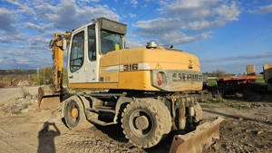 Excavator pe roți Liebherr A316 - imagine 4