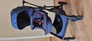 Carucior copii 3 in 1 Chicco Seety, OxfordBlue - imagine 3