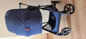 Carucior copii 3 in 1 Chicco Seety, OxfordBlue - imagine 2