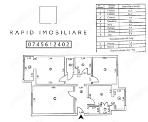 Ap. 3 Camere - Decomandat - Tiglina 2 - Vedere bilaterala - imagine 2