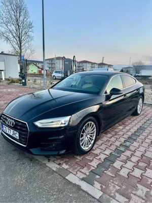 Audi A5 automat, 2.0 diesel, an 2018, interior piele crem - imagine 2