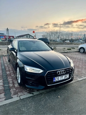 Audi A5 automat, 2.0 diesel, an 2018, interior piele crem
