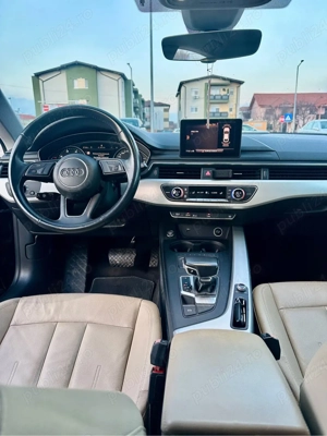 Audi A5 automat, 2.0 diesel, an 2018, interior piele crem - imagine 4