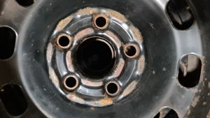 Jante roti otel tabla Toyoya Yaris - imagine 3