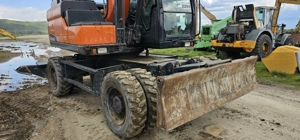 Excavator pe roți Doosan DX 160 W - imagine 10