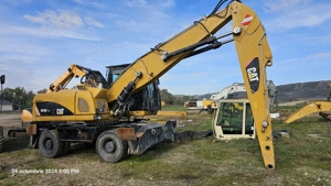 Excavator pe roți Caterpillar CAT M318  - imagine 3