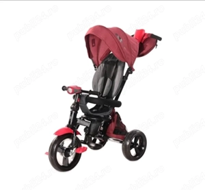 Vand tricicleta pentru copii Lorelli Enduro Red & Black - imagine 3