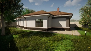 Casă la roșu în Tăuții Măgherăuș, teren 800 mp, acces triplu - imagine 4