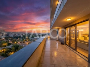 De vanzare penthouse exclusivist panorama pe lac cu terasa  145 mp 