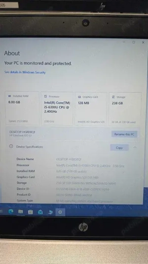 Laptop HP EliteBook 850 G3 + Docking station + geanta laptop HP - imagine 2