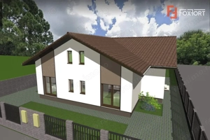 Teren intravilan pretabil constructii, autorizatie + fundatie, Giarmata-Vii - imagine 10