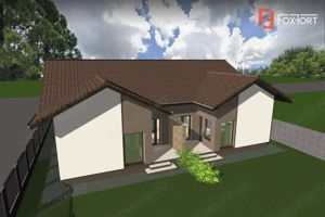 Teren intravilan pretabil constructii, autorizatie + fundatie, Giarmata-Vii - imagine 11