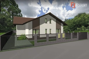 Teren intravilan pretabil constructii, autorizatie + fundatie, Giarmata-Vii