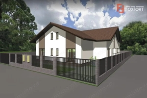 Teren intravilan pretabil constructii, autorizatie + fundatie, Giarmata-Vii - imagine 4