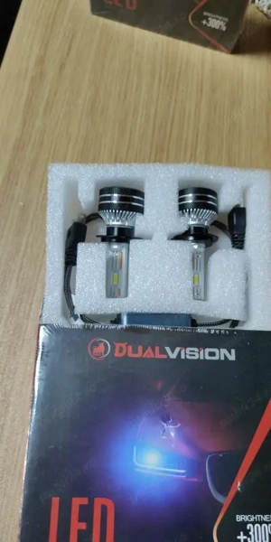 Leduri H7 becuri auto 6000K 180W - imagine 2