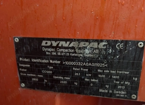 Cilindru compactor Dynapack CC1200 - imagine 5