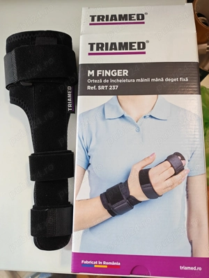 Orteza M FINGER   orteza incheietura mana + deget fix, aproape noua - imagine 10