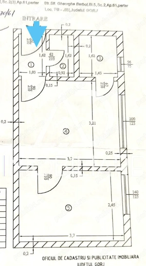 De vânzare apartament 2 camere, strada Gheorghe Bărboi, cartier Cuza - imagine 8