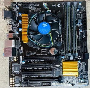 Placa de baza cu i3 4170 3.7GHz si 16Gb DDR3 Kingston