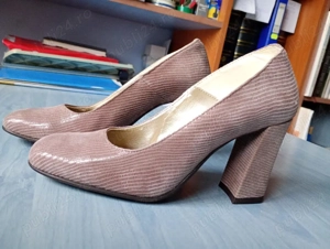 Pantofi dama din piele  - imagine 2