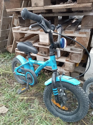 bicicleta prometheus made in germania 12 inch cu frana pe tambur spate(la pedala), roti ajutatoare - imagine 2