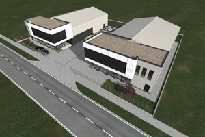 Teren cu PUZ si Proiect -  2 Hale - Torontalului