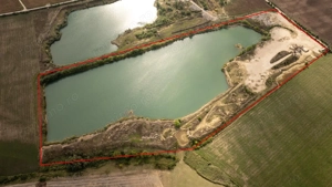 Balta/Balastiera 16.6 ha in Santau la 10 min de Oradea