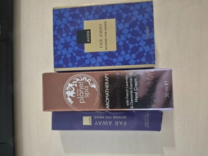 Set Avon, Parfum Far Away Beyond the moon 30 ml + 10 ml, Crema de maini Aromaterapy, 
