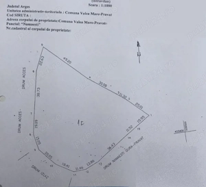 Teren de vânzare în Nămești, comuna Valea Mare-Pravăț, județul Argeș - imagine 3