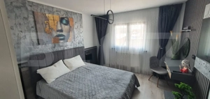 Garsoniera de 28 mp, mobilata lux, etaj 2, zona Tractorul