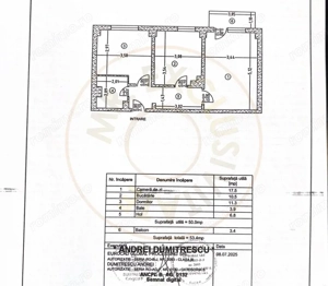 Apartament 2 camere, etaj 2, Banat ( Pediatrie)