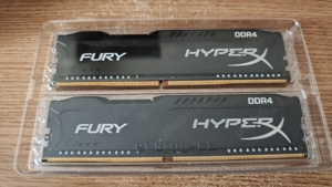 Memorie HyperX Fury Black 8GB DDR4 2666MHz CL15 Dual Channel Kit