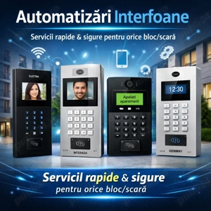 Automatizari interfoane Bucuresti Electra Interada Resel Genway etc.