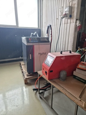 Vând Laser de sudură fibră Hgstar , Sudură precisă inox   oțel   aluminiu. Industrial 3 în 1