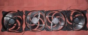 Ventilatoare Coolermaster Masterfan Pro 140mm - Set 4 bucati - imagine 3