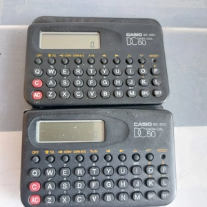 Agendă electronică  organizator personal și calculator,,,CASIO DC 2000"