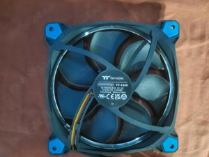 Ventilator Thermaltake Riing Albastru 140mm - imagine 2