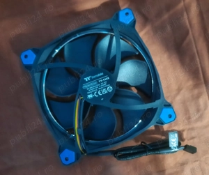 Ventilator Thermaltake Riing Albastru 140mm - imagine 4