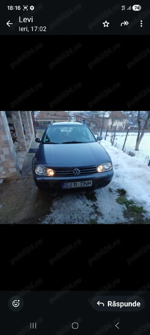 Vw Golf 4 Kombi 1.6 benz - imagine 2