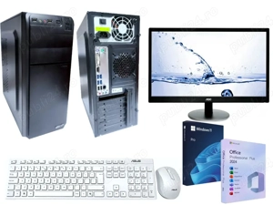 Set Calculator PC, cu Garantie si Factura, AMD, Gigabyte, AOC, ASUS