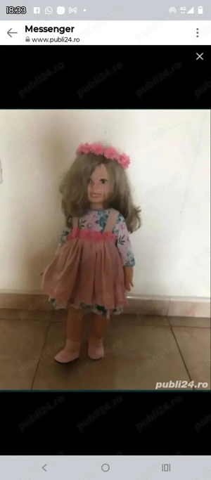Papusa realistica pentru fetite 