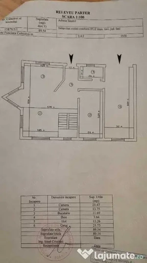 Vand   schimb casa in Bucium, Plopii fara sot, la 400m de bulevard, priveliște superba