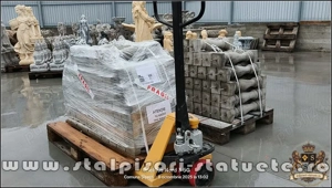 Stâlpișori, baluștri, popici, mosoare, din beton, model B8. - imagine 2