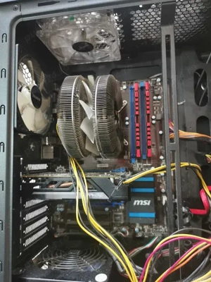 Kit gaming I7 4700k + MB Msi Military class 4 si cooler Mare zalmann