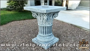 Soclu, stativ, gri patinat, model S6.