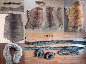 bucati de blanita pentru confectionarea de accesorii