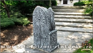 Gargoyles, satana, diavol, pe tron, model S74. - imagine 4